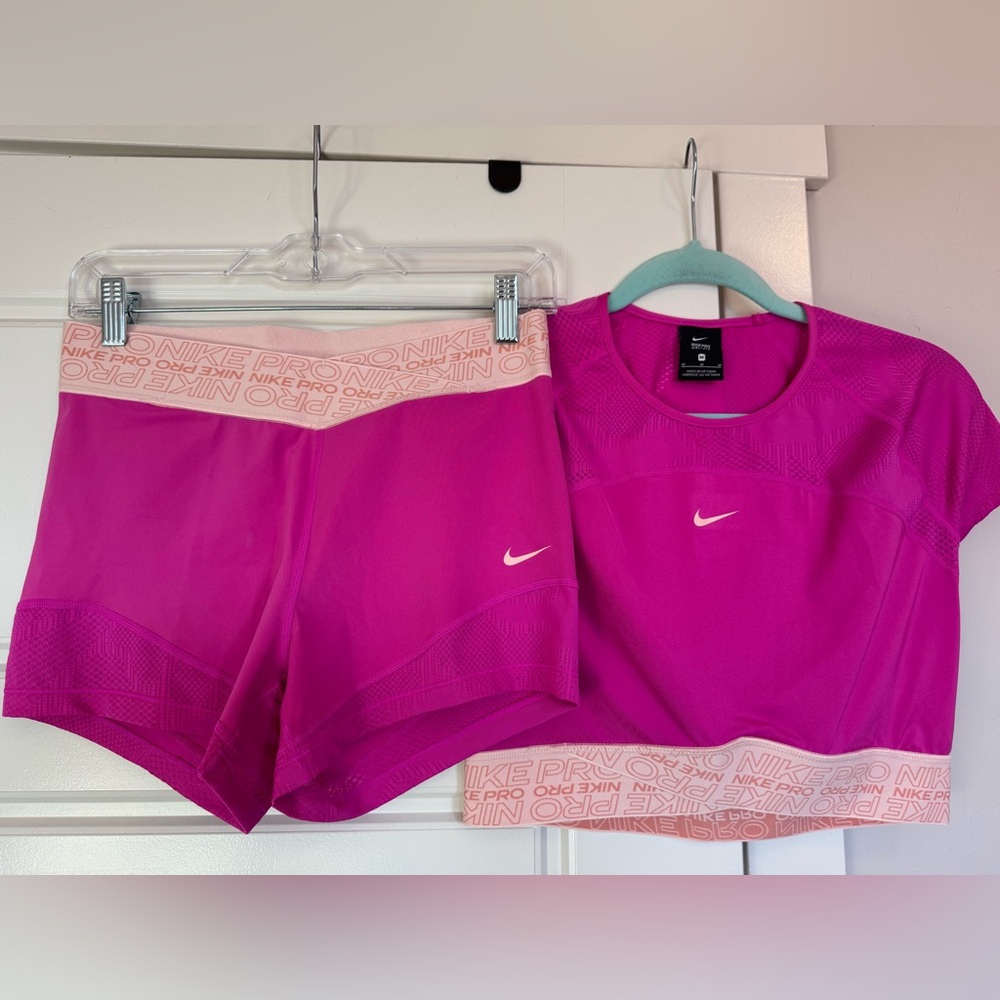Nike Fuchsia Athletic Ensemble